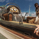 Meagan Foster and Emily approaching Karnaca. (Screenshot: Bethesda Softworks)